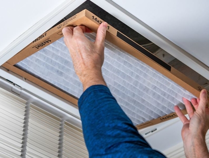 replacing an air filter